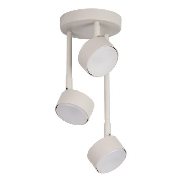 Hanglamp met vaste pendel NEMO 3xGX53/12W/230V beige
