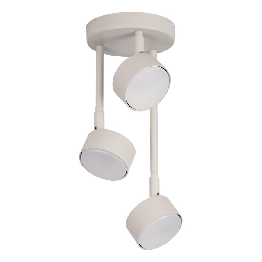 Hanglamp met vaste pendel NEMO 3xGX53/12W/230V beige