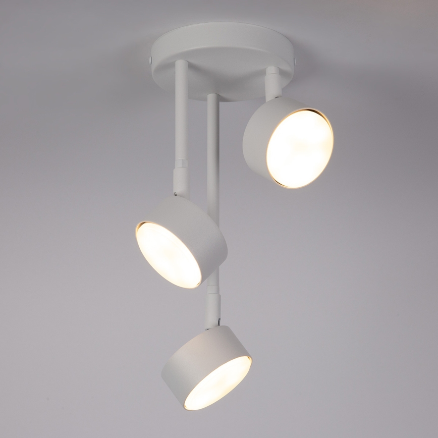Hanglamp met vaste pendel NEMO 3xGX53/12W/230V wit
