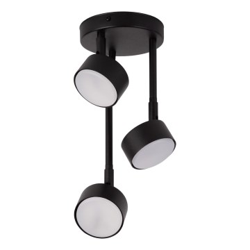 Hanglamp met vaste pendel NEMO 3xGX53/12W/230V zwart