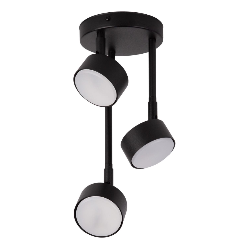 Hanglamp met vaste pendel NEMO 3xGX53/12W/230V zwart