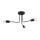 Hanglamp met vaste pendel NORAH 3xE27/15W/230V zwart