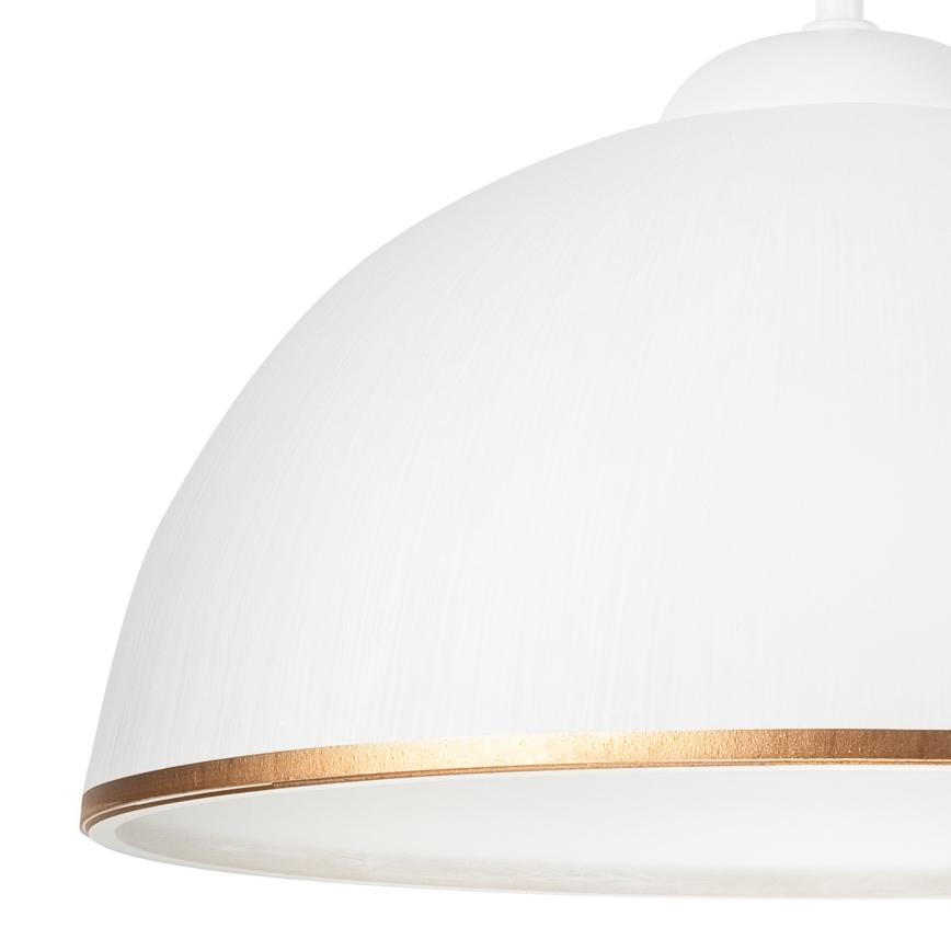 Hanglamp met vaste pendel RETRO II 1xE27/60W/230V wit