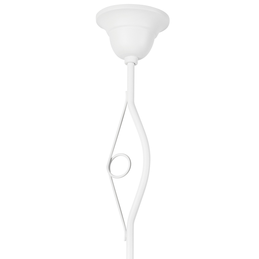Hanglamp met vaste pendel RETRO II 1xE27/60W/230V wit