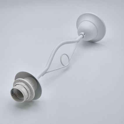 Hanglamp met vaste pendel RETRO II 1xE27/60W/230V wit