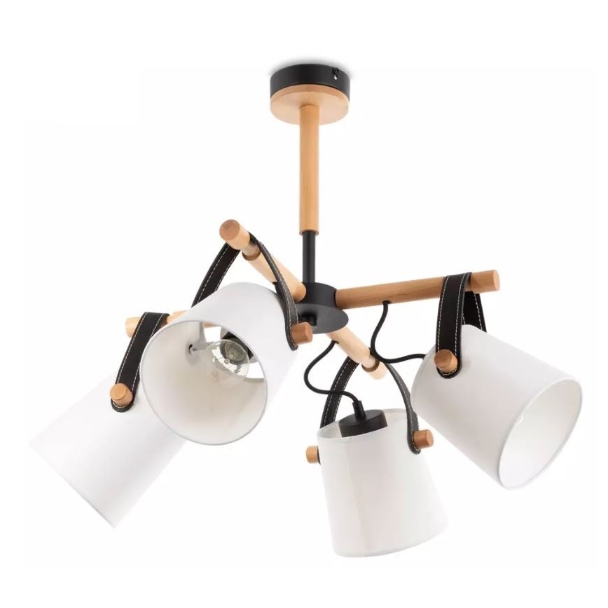 Hanglamp met vaste pendel RIONI 4xE27/40W/230V
