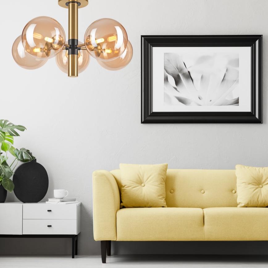 Hanglamp met vaste pendel ROLLO 5xG9/5W/230V
