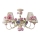 Hanglamp met vaste pendel  ROMANCE 5xE14/40W/230V