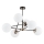 Hanglamp met vaste pendel SAGITO 6xE14/10W/230V goud
