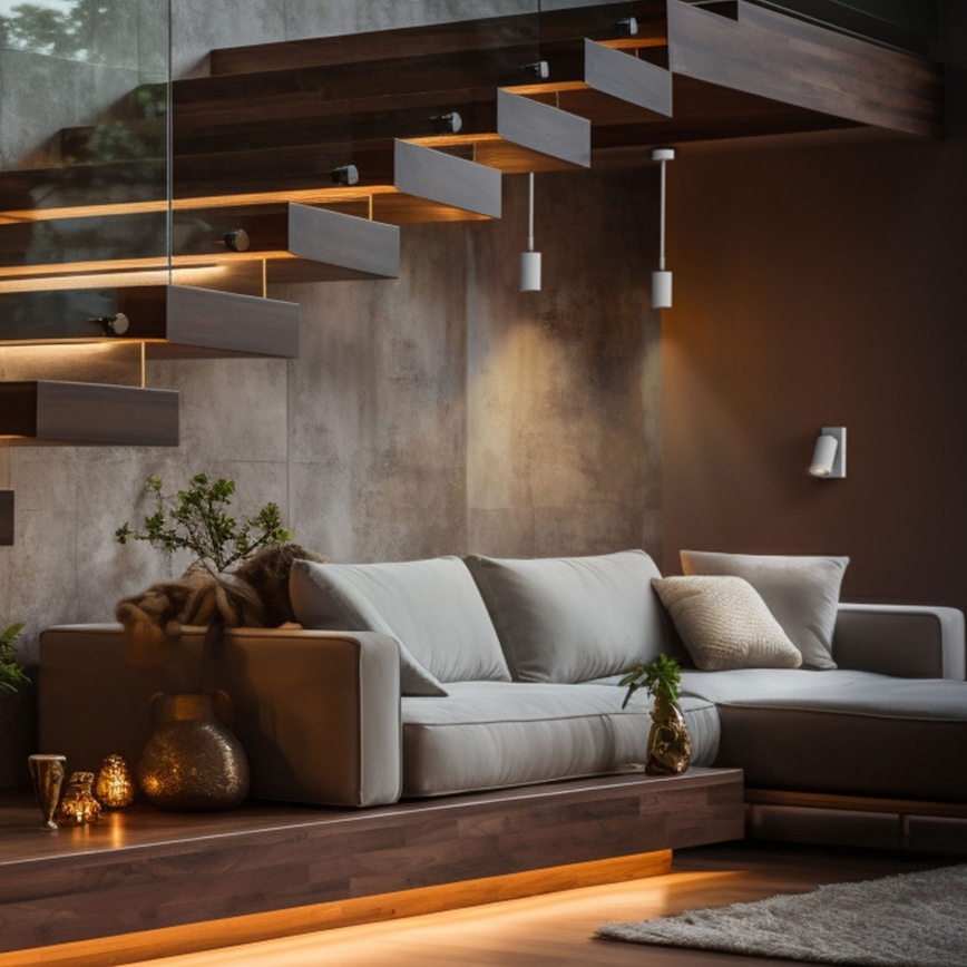 Hanglamp met vaste pendel VARIOSA 1xGU10/10W/230V wit