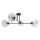 Hanglamp met vaste pendel VASCO 4xE27/60W/230V zwart/doorzichtig