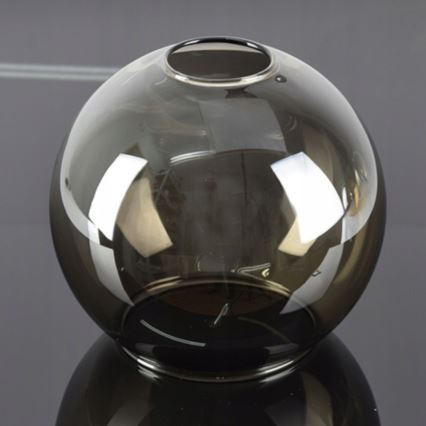 Hanglamp met vaste pendel VASCO 4xE27/60W/230V zwart/gerookt zwart