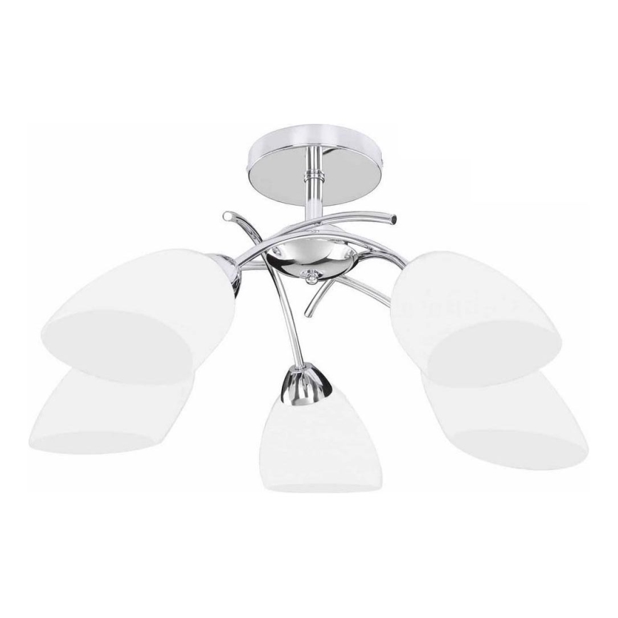 Hanglamp met vaste pendel VILETTA 5xE27/60W/230V - FSC-gecertificeerd