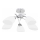 Hanglamp met vaste pendel VILETTA 5xE27/60W/230V - FSC-gecertificeerd