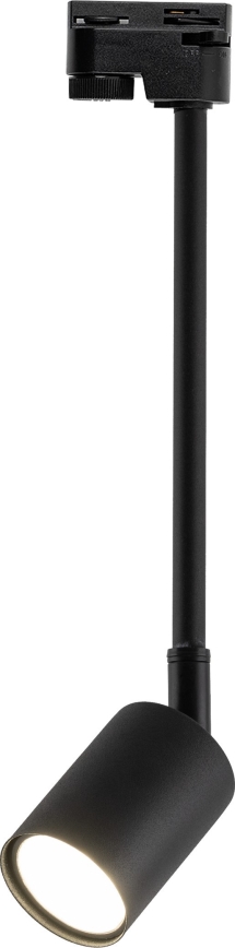 Hanglamp met vaste pendel voor 1-fase railsysteem TOP 1xGU10/10W/230V zwart