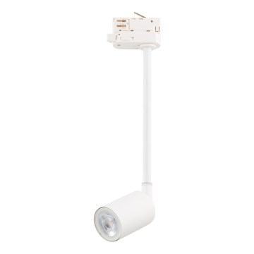 Hanglamp met vaste pendel voor een 3-fase rail systeem TOP 1xGU10/8W/230V wit