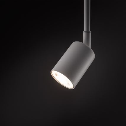 Hanglamp met vaste pendel voor 1-fase railsysteem TOP 1xGU10/10W/230V wit