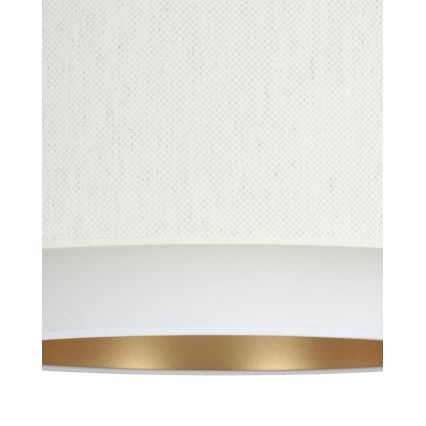 Hanglamp NATIA met kabel 1xE27/60W/230V wit