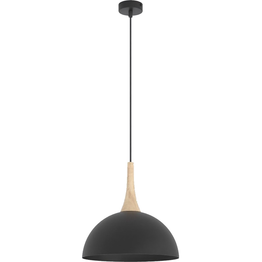 Hanglamp NAUTICA met kabel 1xGX53/12W/230V zwart