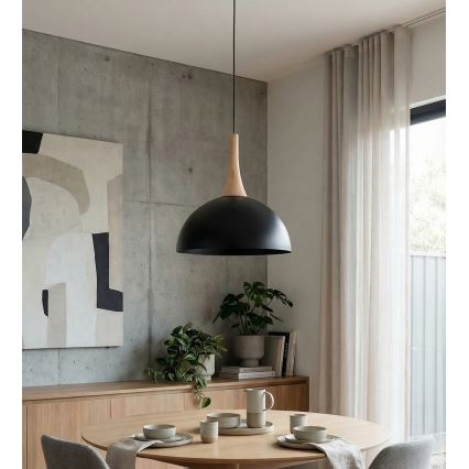 Hanglamp NAUTICA met kabel 1xGX53/12W/230V zwart