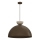 Hanglamp NEVIS met kabel 1x E27/15W/230V Ø 50 cm, bruin
