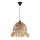 Hanglamp RUYO 1xE27/40W/230V bruin