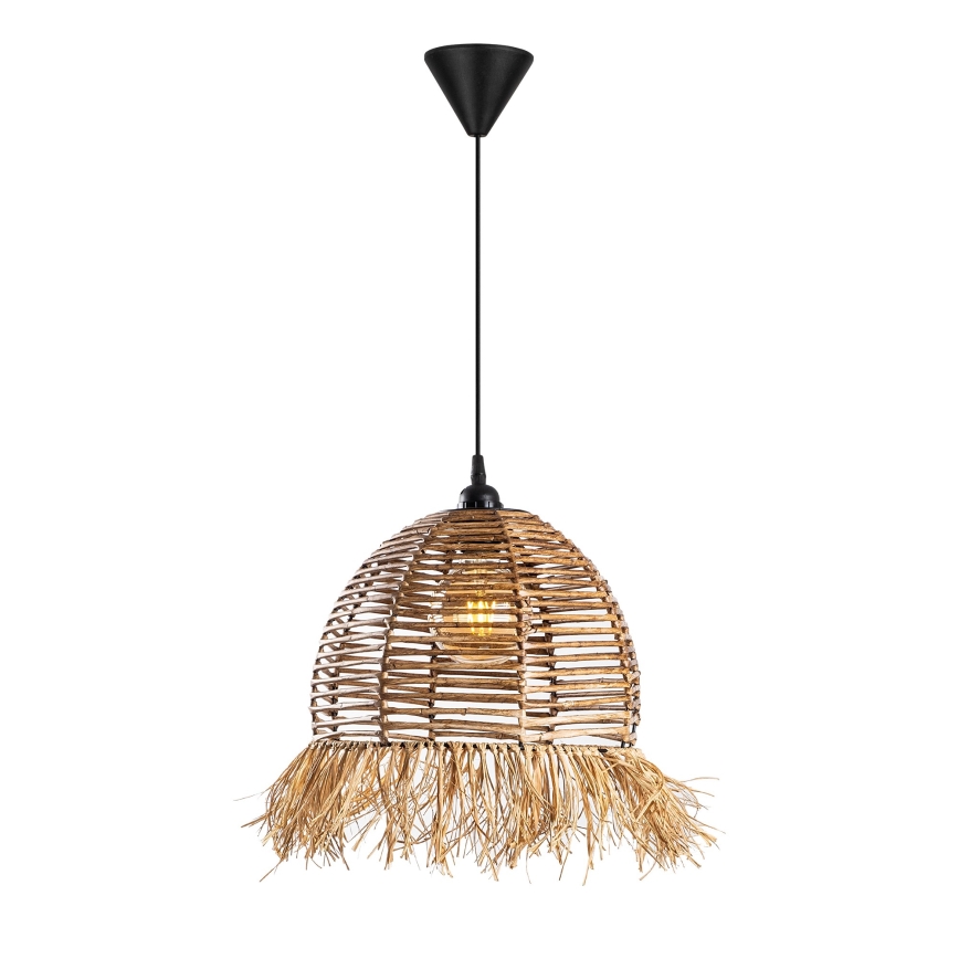 Hanglamp RUYO 1xE27/40W/230V bruin