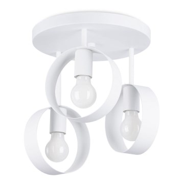 Hanglamp  TITRAN 3xE27/60W/230V wit