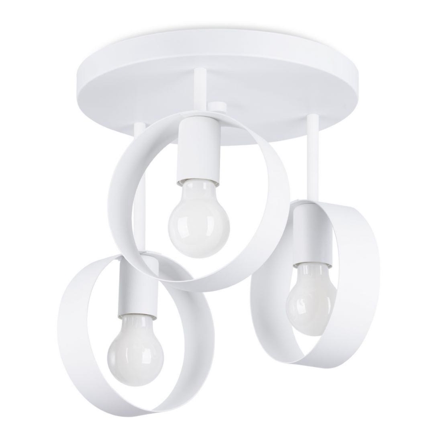 Hanglamp  TITRAN 3xE27/60W/230V wit