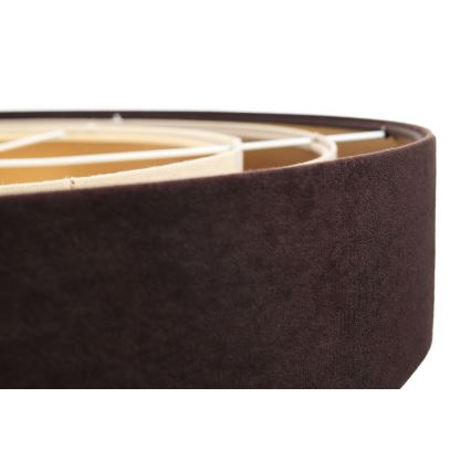 Hanglamp aan kabel TRINITI 1xE27/60W/230V bruin/beige/goud
