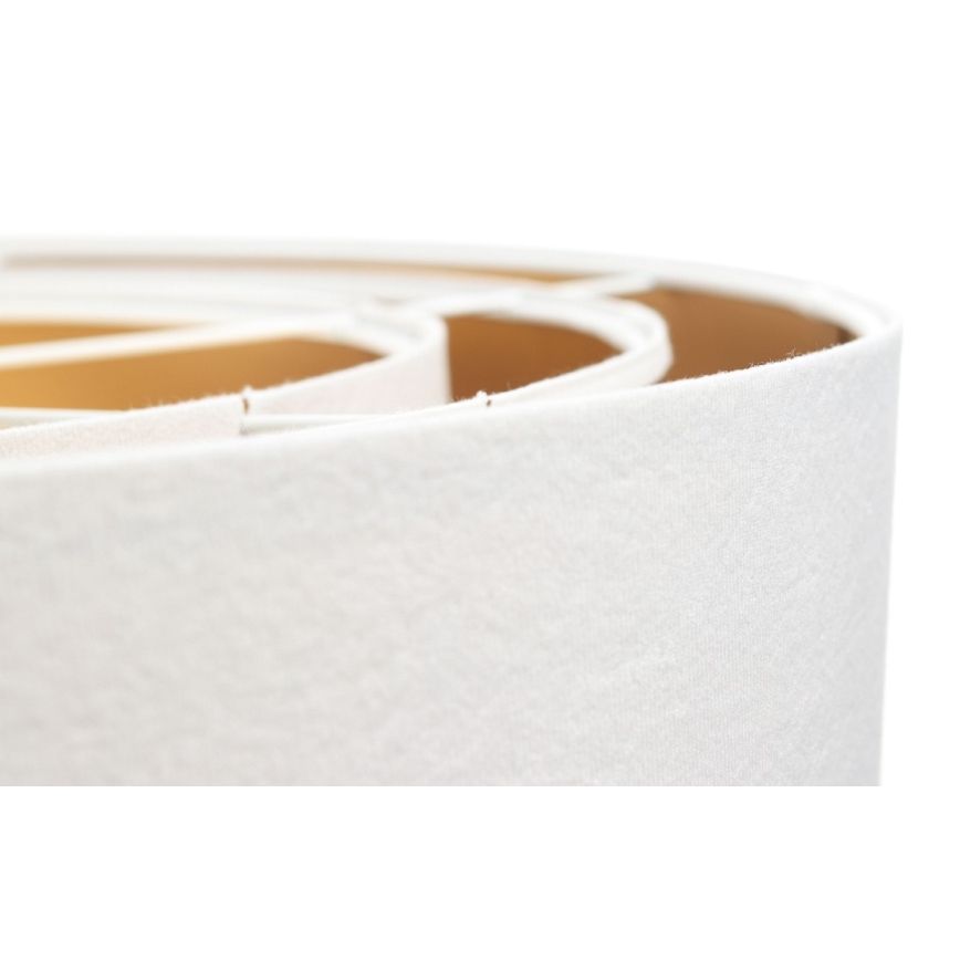 Hanglamp aan kabel TRINITI 1xE27/60W/230V wit/goud