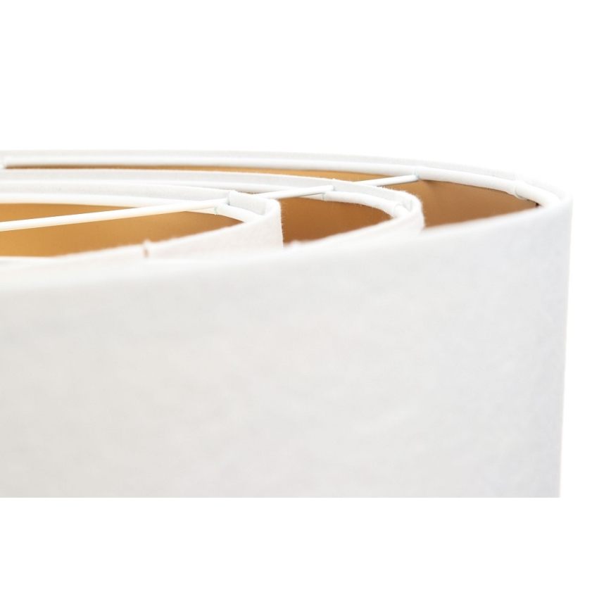 Hanglamp aan kabel TRINITI 1xE27/60W/230V wit/goud