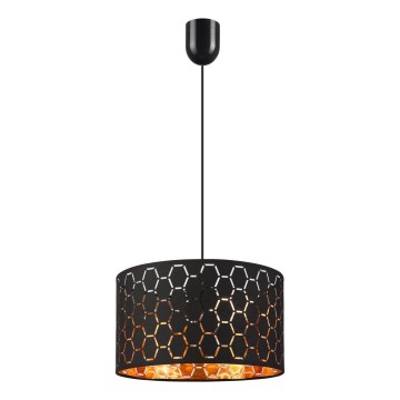 Hanglamp ULLE aan snoer 1xE27/15W/230V zwart