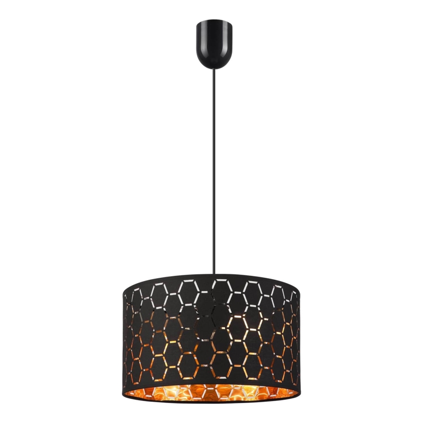 Hanglamp ULLE aan snoer 1xE27/15W/230V zwart