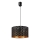 Hanglamp ULLE aan snoer 1xE27/15W/230V zwart
