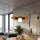 Hanglamp UMBRA aan kabel 1xG9/8W/230V zwart/oranje