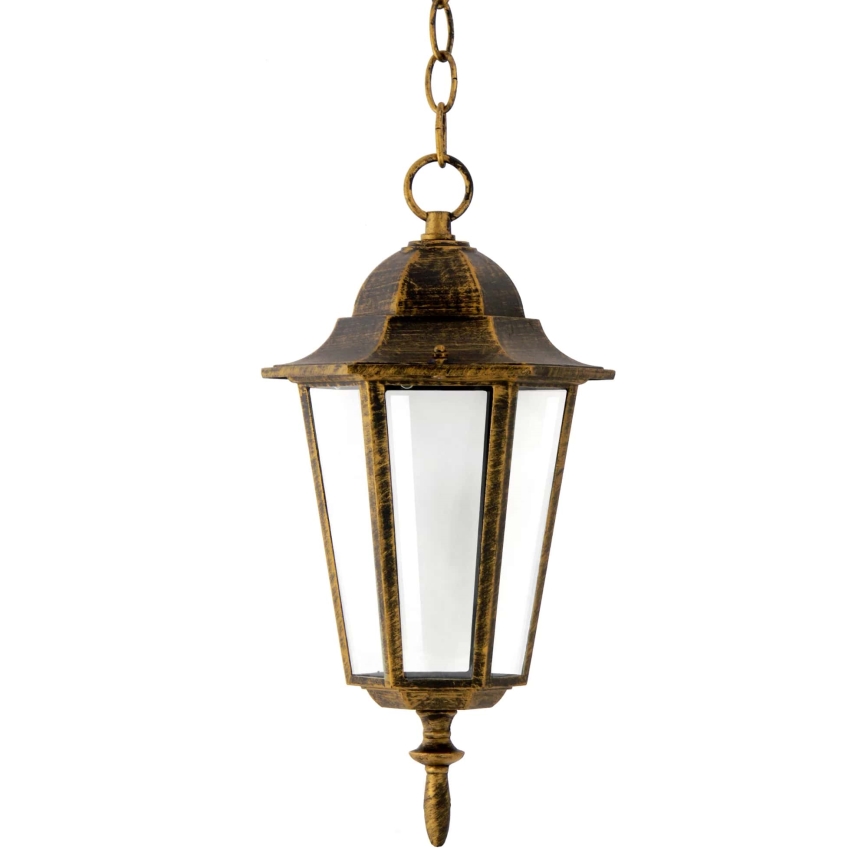 Hanglamp voor buiten 1xE27/20W/230V IP43 patina