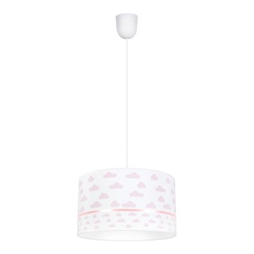 Hanglamp voor Kinderen PIKKI 1xE27/60W/230V roze