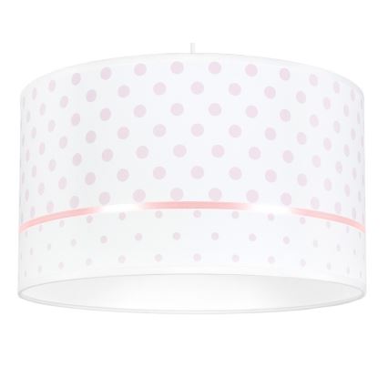 Hanglamp voor Kinderen PIKKI 1xE27/60W/230V roze