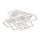 Hanglamp voor Oppervlak Montage 9xLED/20W/230V wit