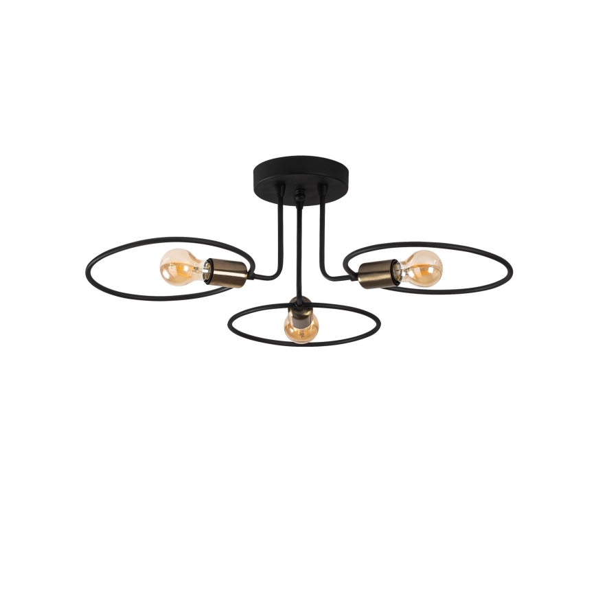Hanglamp voor Oppervlak Montage CIRCLE 3xE27/40W/230V