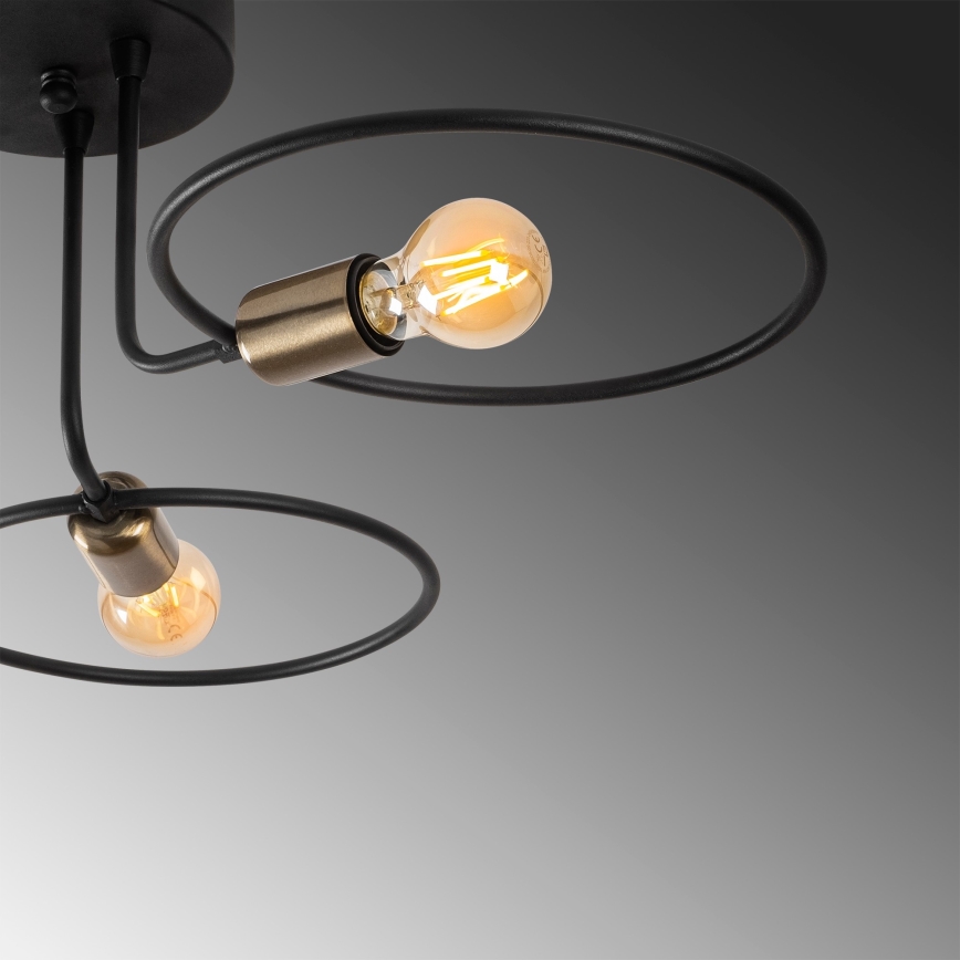 Hanglamp voor Oppervlak Montage CIRCLE 3xE27/40W/230V