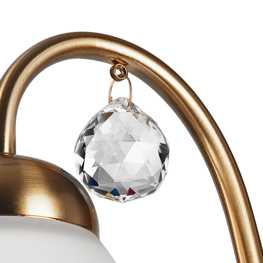 Hanglamp voor Oppervlak Montage MIRANDA 5xE27/60W/230V goud
