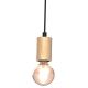 Hanglamp voor Oppervlak Montage VIGA 5xE27/60W/230V hout