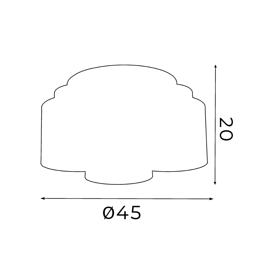 Hanglamp voor Oppervlakte Montage FRODI 3xE27/60W/230V zwart
