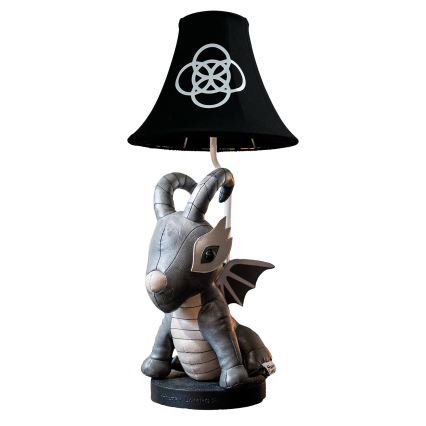 Happy Lamps - Kinder LED tafellamp BLACK DRAGOON LED/5,4W/230V draak