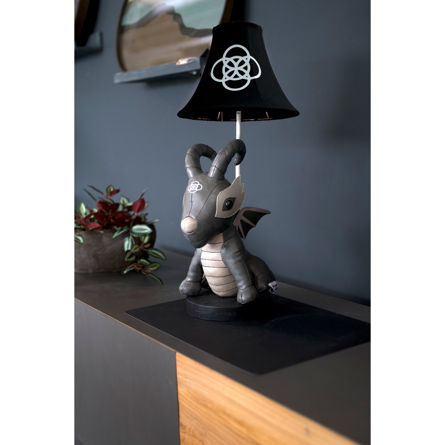 Happy Lamps - Kinder LED tafellamp BLACK DRAGOON LED/5,4W/230V draak