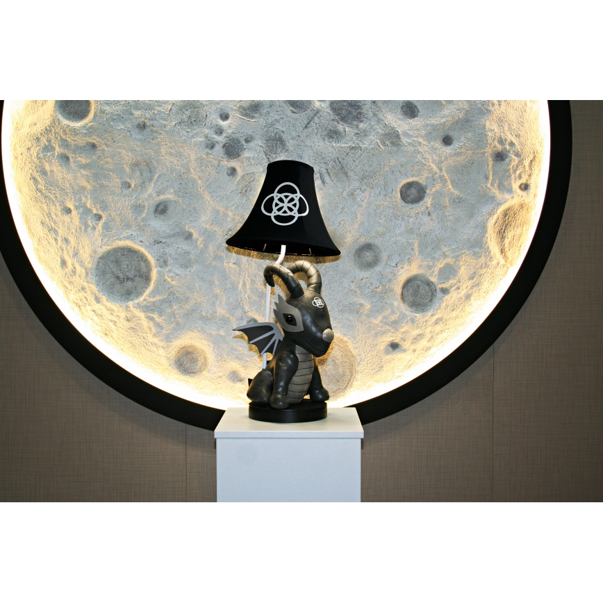Happy Lamps - Kinder LED tafellamp BLACK DRAGOON LED/5,4W/230V draak
