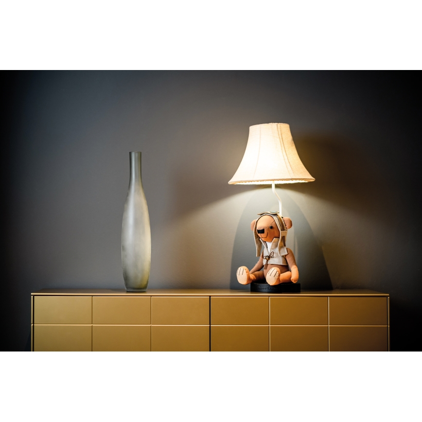 Happy Lamps - Kinder LED tafellamp CHARLES LED/5,4W/230V beer