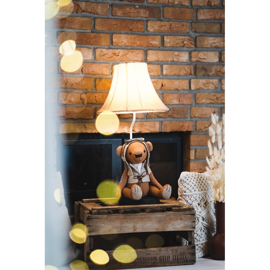 Happy Lamps - Kinder LED tafellamp CHARLES LED/5,4W/230V beer